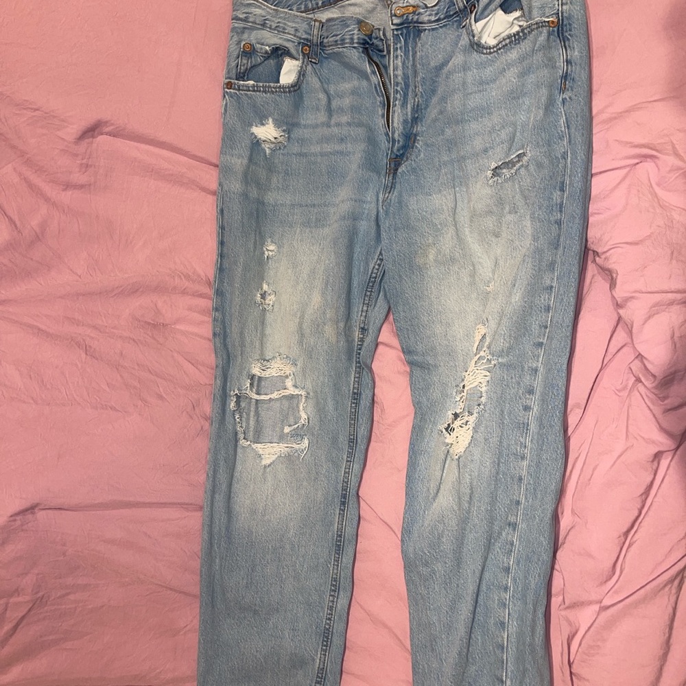 Areopostale Ripped Mom Jeans